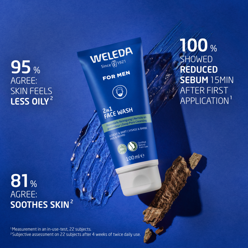 Želeja sejas mazgāšanai - ādai un bārdai, 100ml