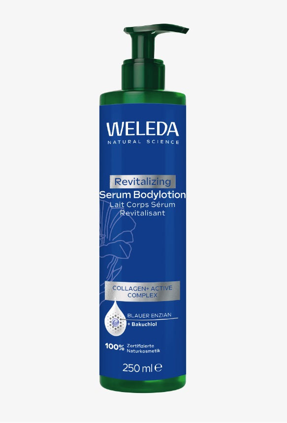 Pieniņš ķermenim, atjaunojošsl zilais gencians-edelveiss, 250ml