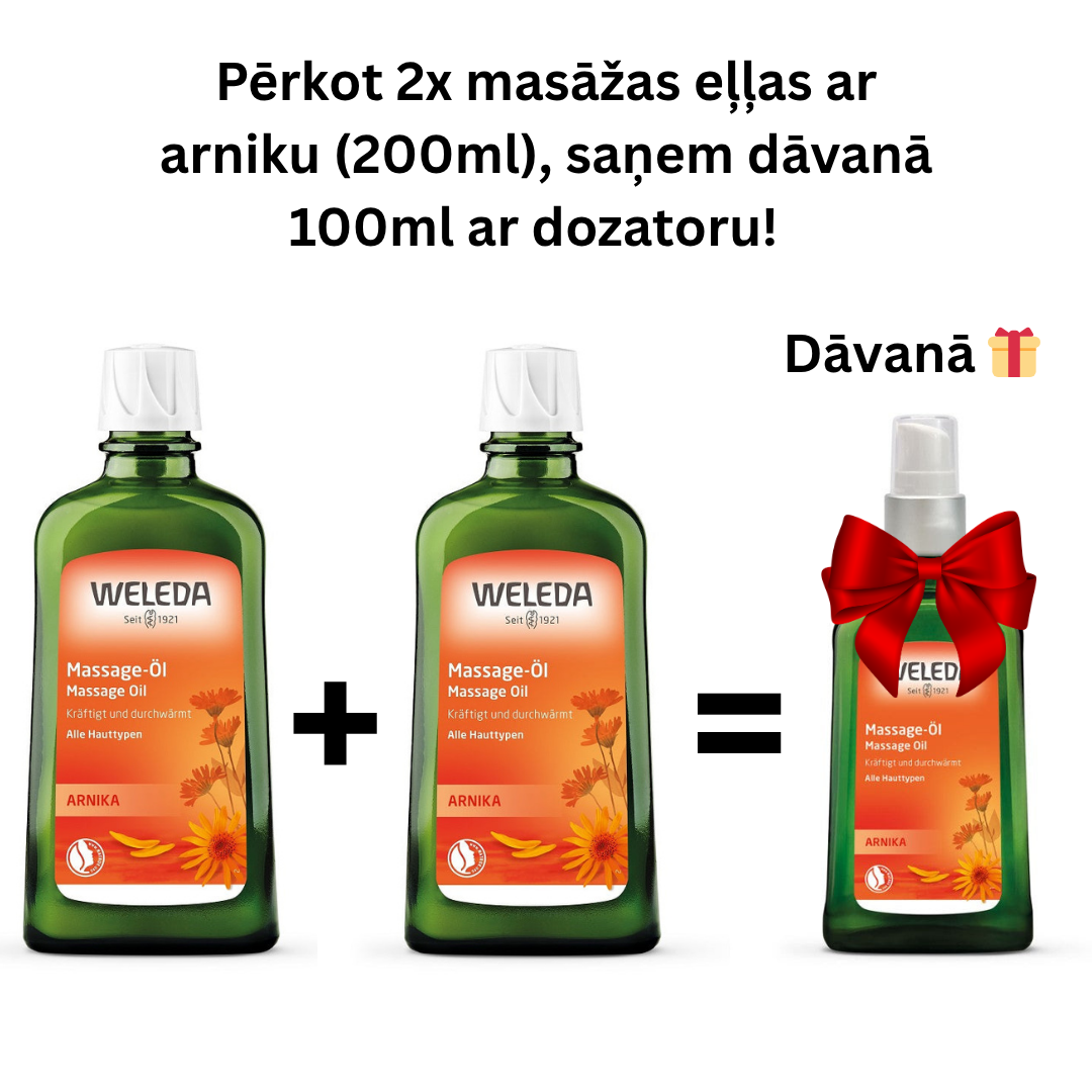 Komplekts: Masāžas eļļas ar arniku