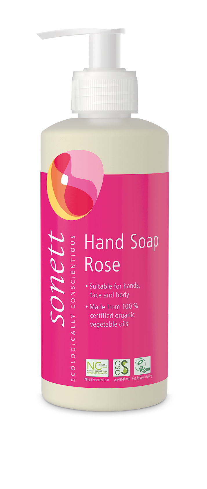 Soap, liquid, wild rose, 0.3l