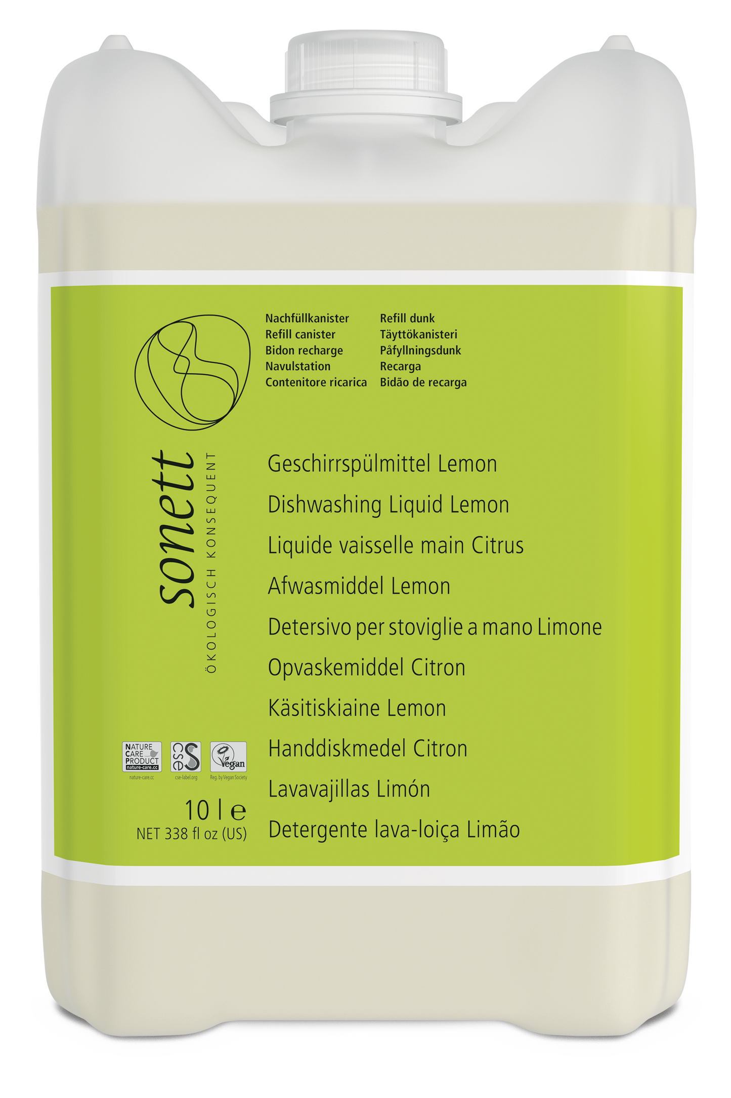 Trauku mazgāšanas līdzeklis, citronzāle, 20l