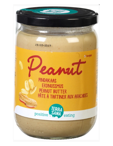 BIO Riekstu sviests, zemesrieksti, maigs, 500g