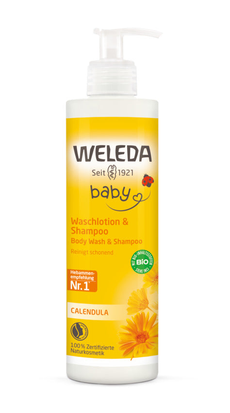 Shampoo and shower soap, marigold, 200ml
