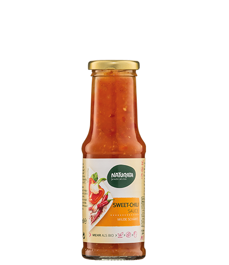 BIO Sauce, sweet chili, grilled, with spices, 210ml