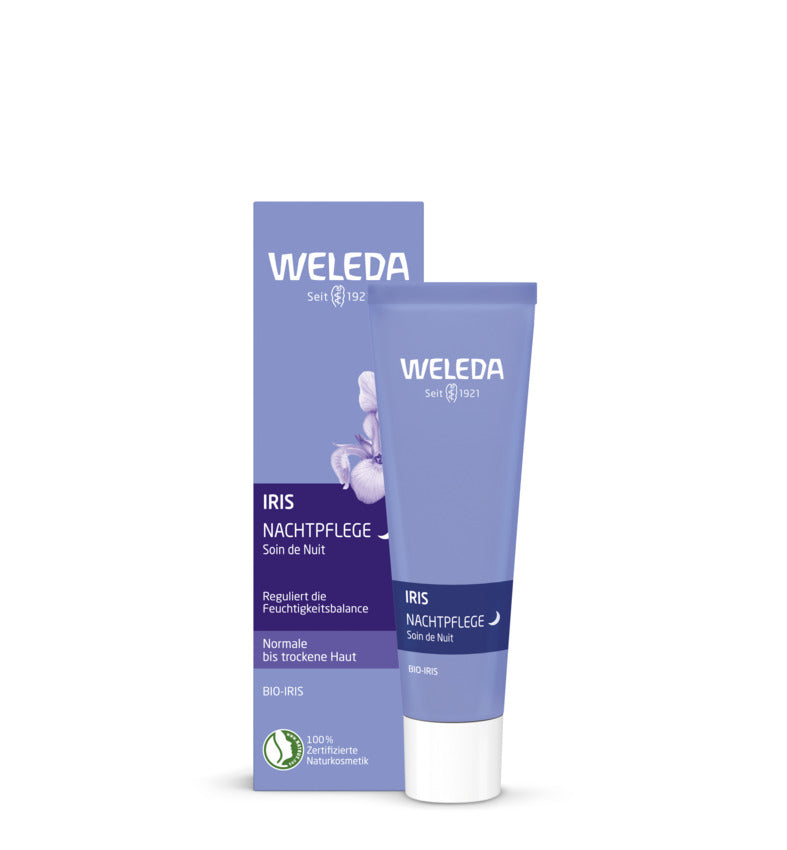 Krēms sejai nakts, mitrinošs, īriss, 30ml