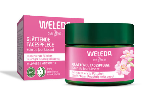 Krēms sejai, izlīdzinošs dienas, roze&baltā tēja, 40ml