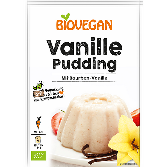 BIO Vanilla pudding, 33g