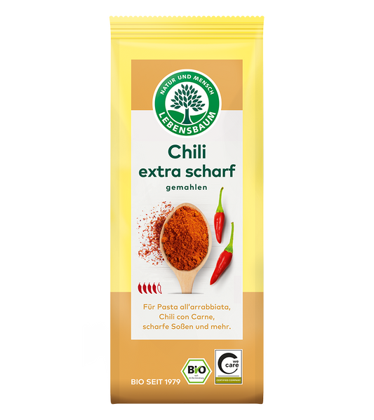 BIO Chili, extra hot, ground, 50g