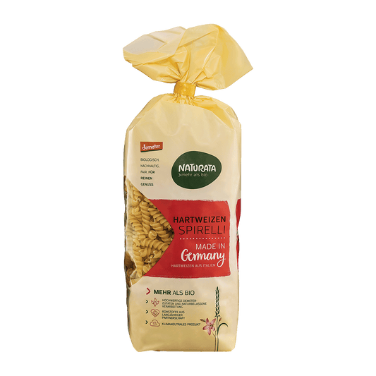 BIO Pasta, durum wheat, spirals, 250g
