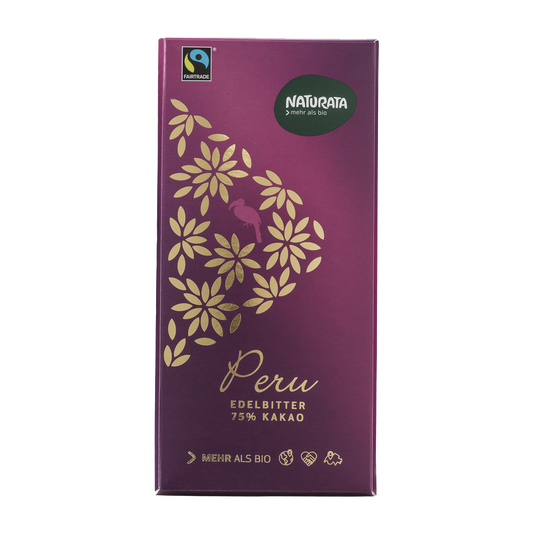 BIO Chocolate, dark, Peru, 75%, 100g