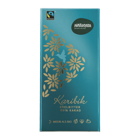 BIO Chocolate, dark, Caribbean, 90%, 100g