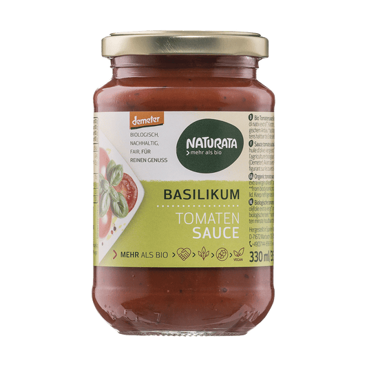 BIO Sauce, tomato with basil, 330ml