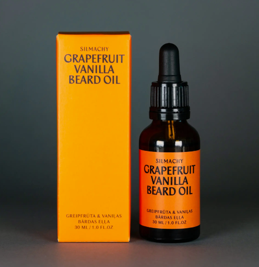 Beard oil, grapefruit and vanilla, 30ml
