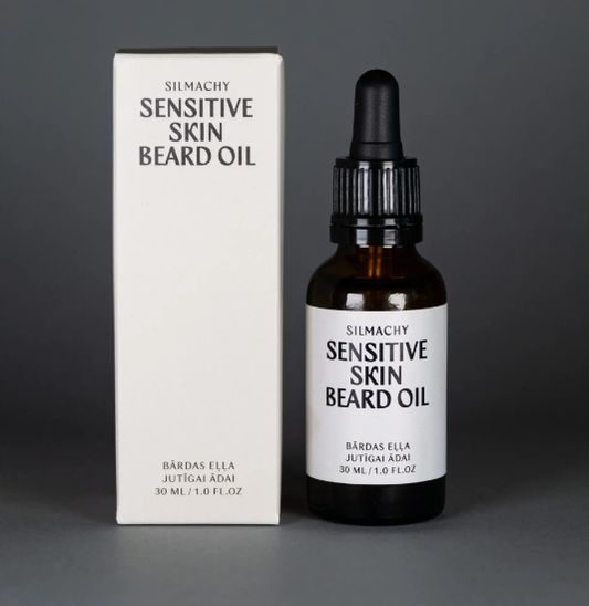 Beard oil for sensitive skin without fragrance, 30ml