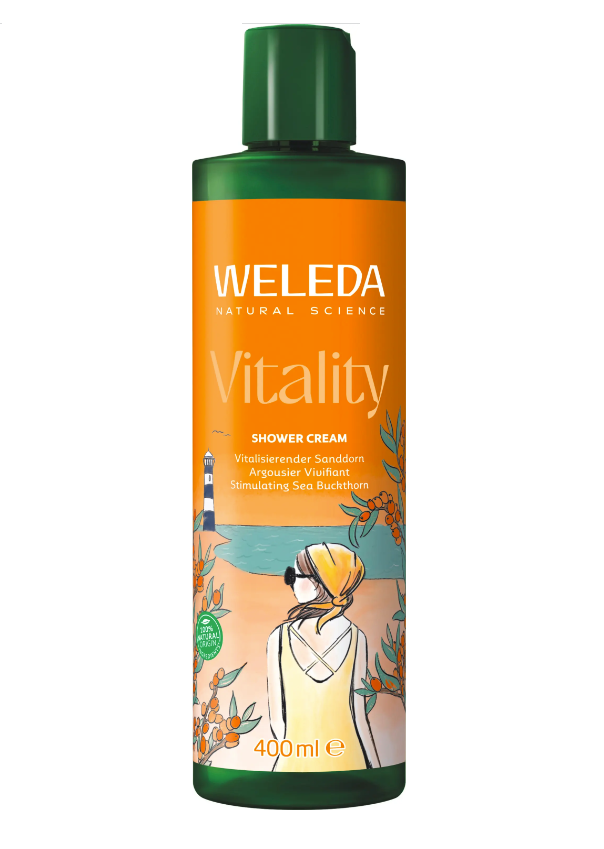 Dušas ziepes krēmveida, smiltsērkšķu, 400ml