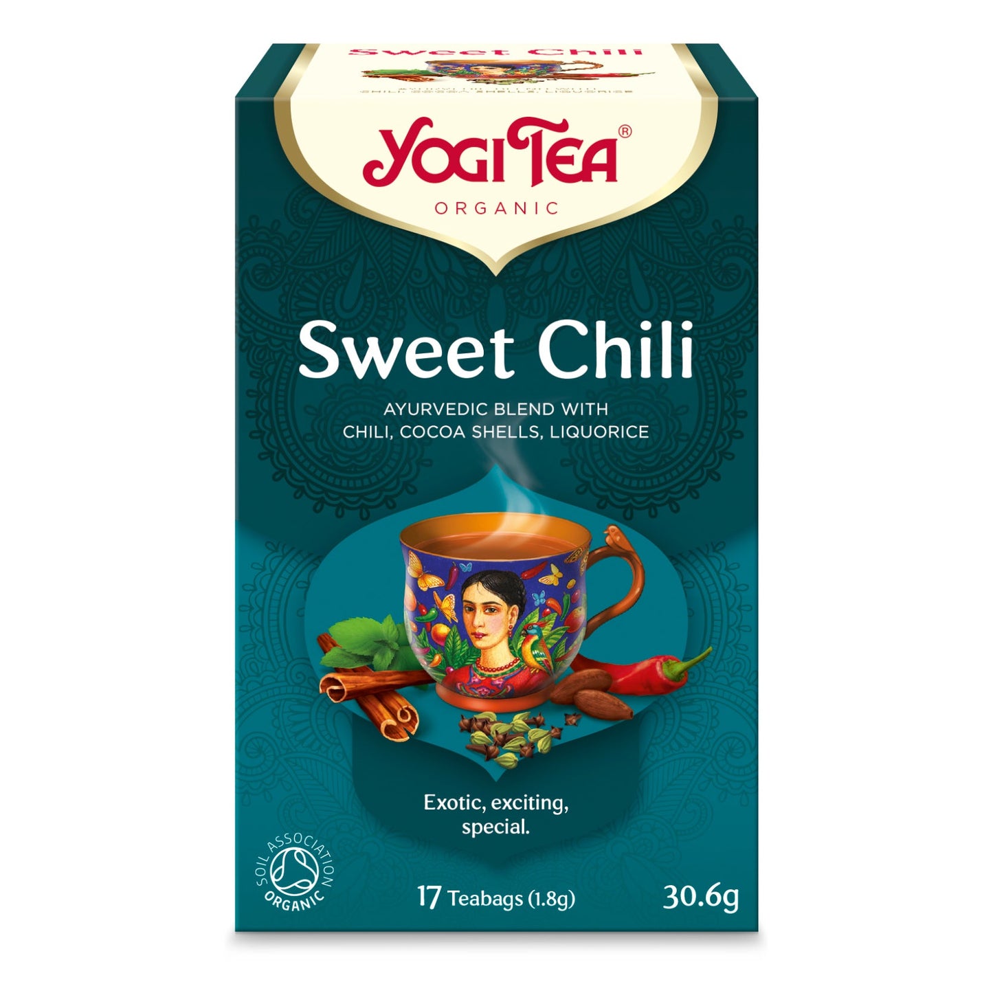 BIO Tea, sweet chili, 17 packets, 30.6g