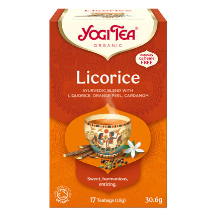 BIO Tea, licorice, 17 packets, 30.6g