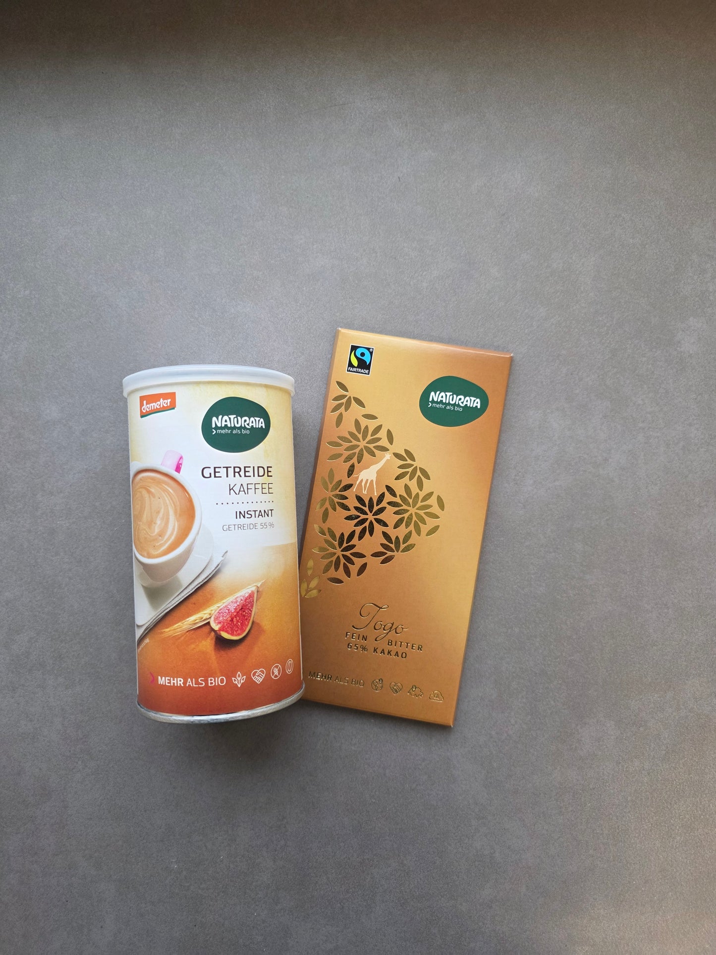 NATURATA Graudu kafija + šokolāde 65%