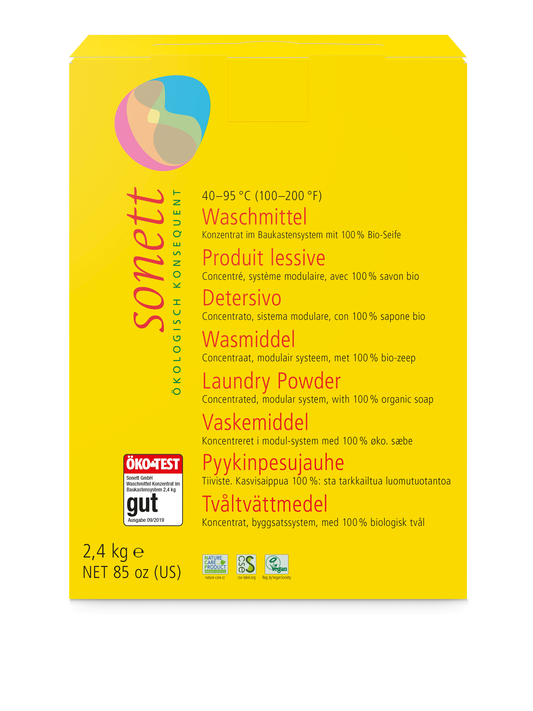 Washing powder, concentrate, 2.4 kg