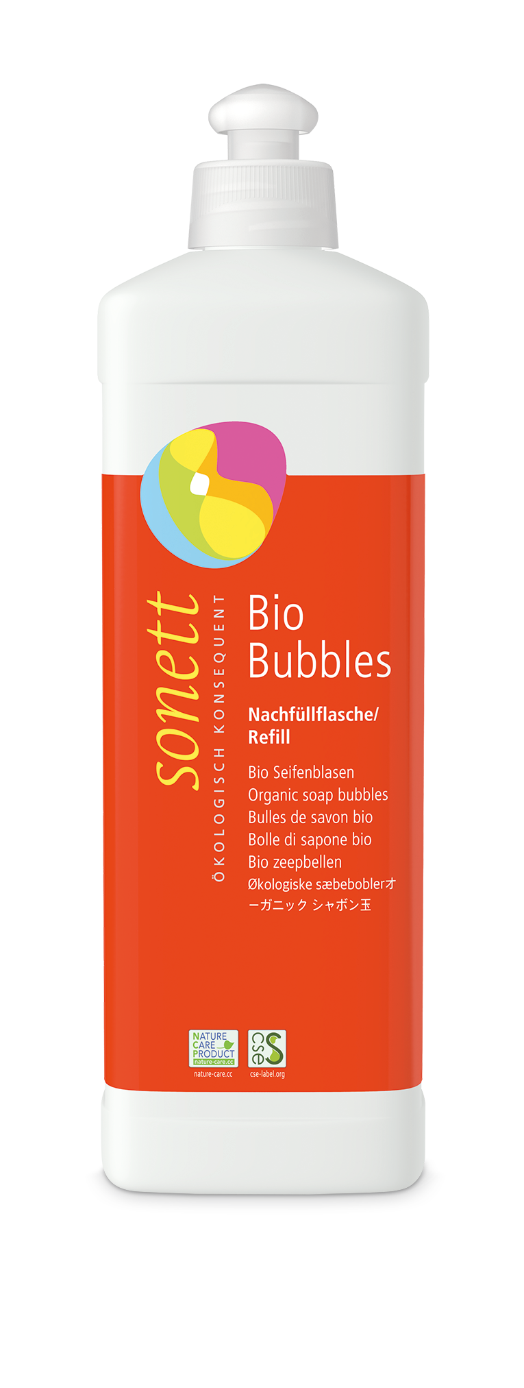 Bubbles, organic soap, 0.5l