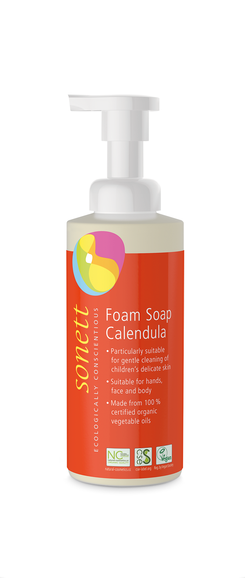 Foam soap for children, calendula, 0.2l