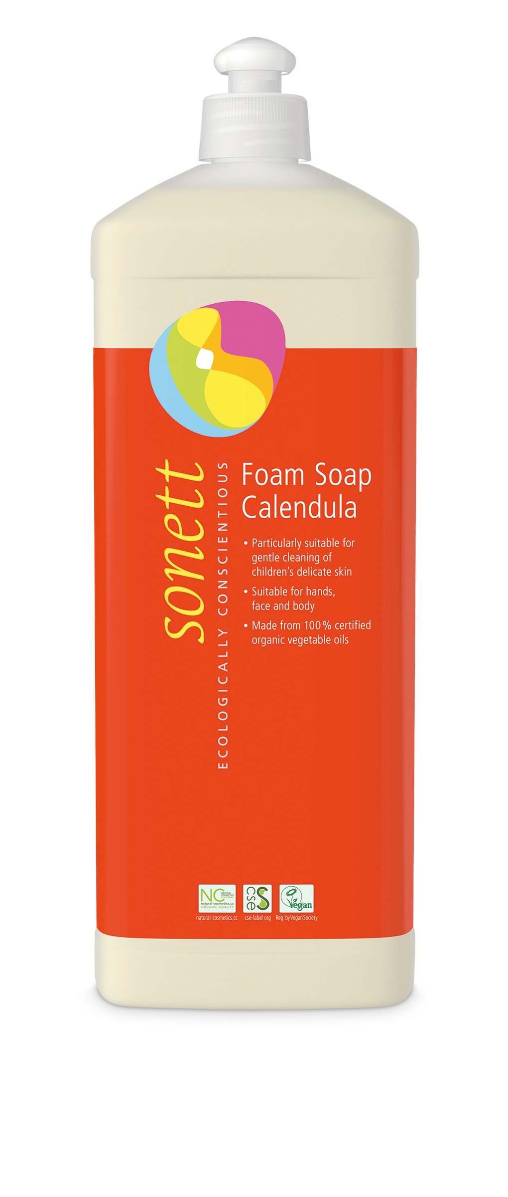 Foam soap for children, calendula, 1l