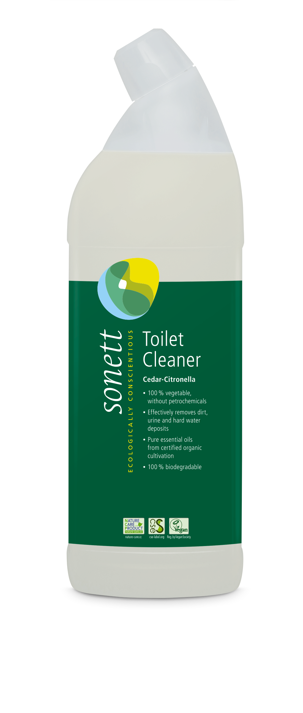 Toilet cleaner, lemongrass and cedar, 0.75l