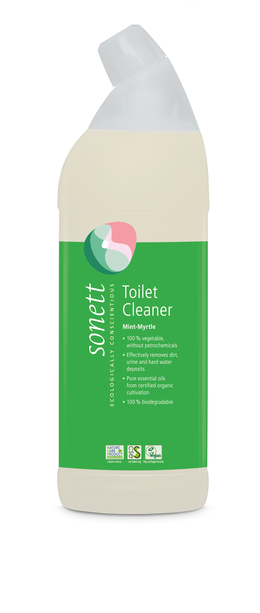 Toilet cleaner, mint and myrtle, 0.75l