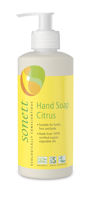 Soap, liquid, citrus, 0.3l