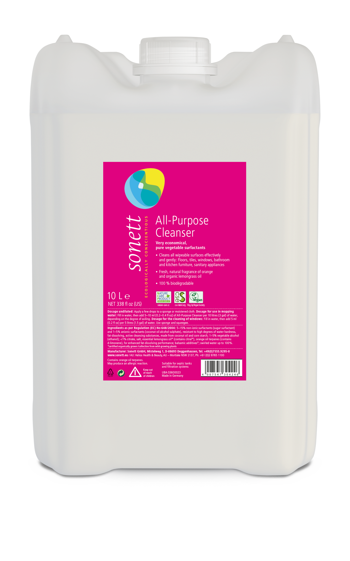 Surface cleaner, universal, 10l