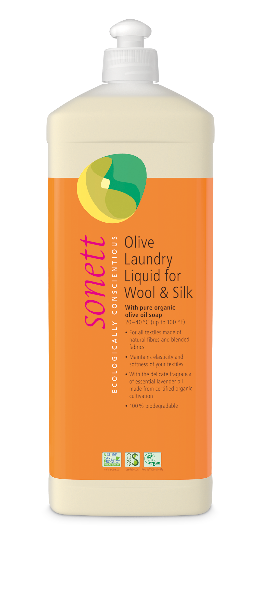 Wool and silk detergent, liquid, 1l