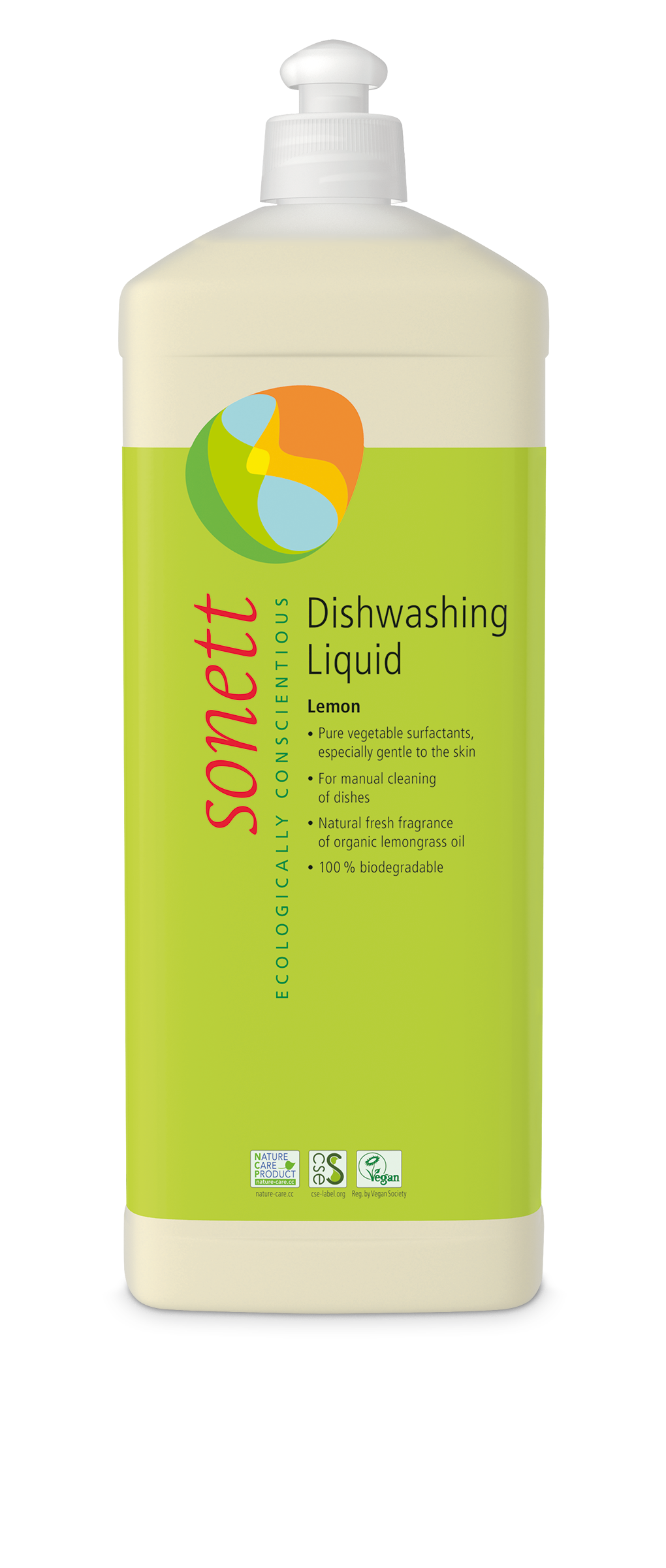 Dishwashing liquid, lemongrass, 1l