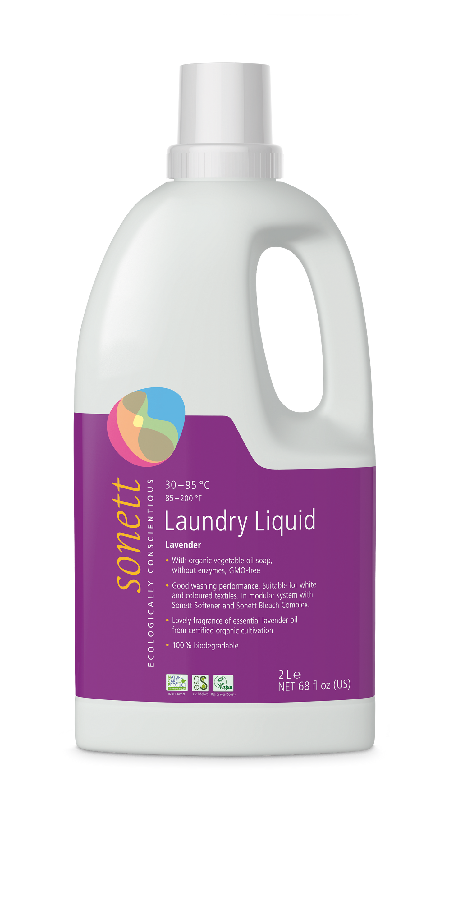 Laundry detergent, liquid, lavender, 2l