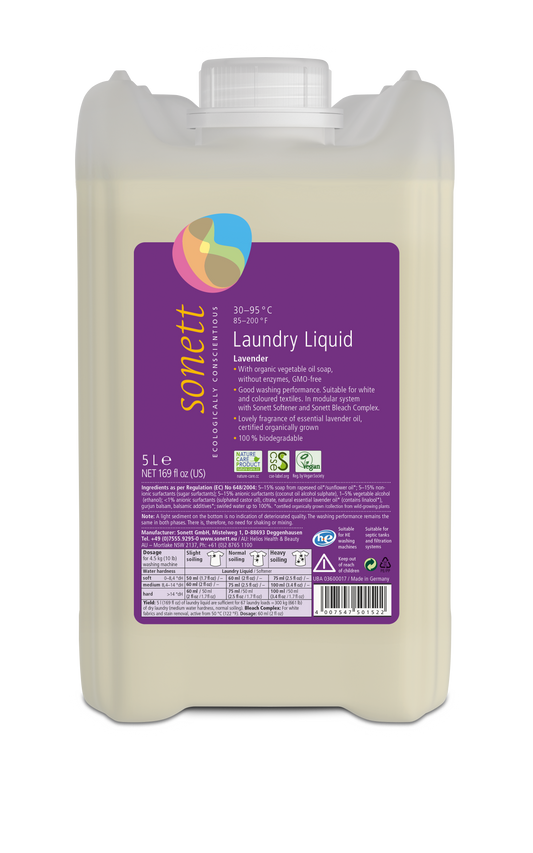 Laundry detergent, liquid, lavender, 5l