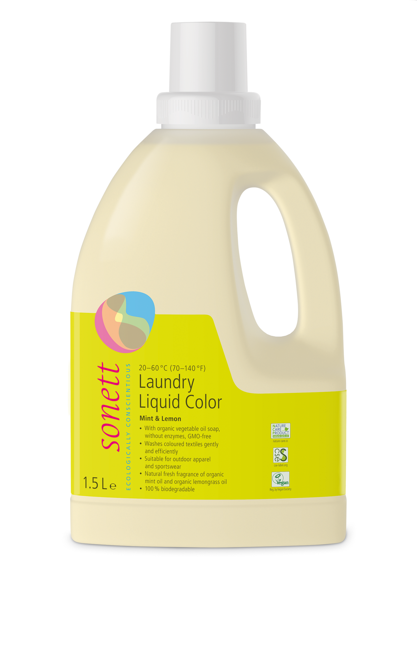 Laundry detergent, liquid, for colored laundry, 1.5l