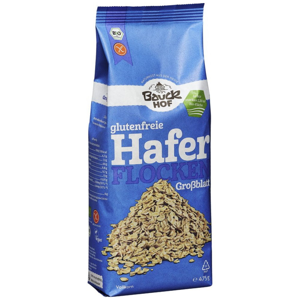 BIO Flakes, oats, coarse, gluten-free, 475g