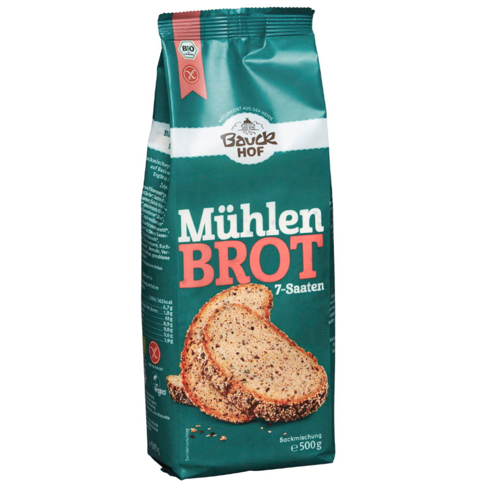 BIO Bread, 7-seed, gluten-free, 500g