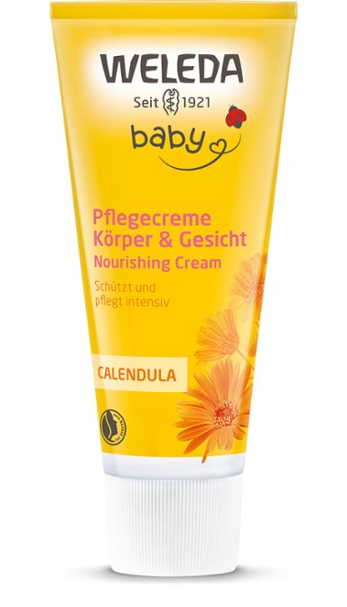 Cream for children's skin care, calendula 75ml