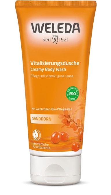 Dušas ziepes krēmveida, smiltsērkšķu, 200ml