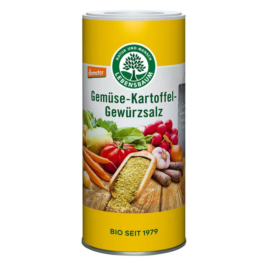 BIO Salt with spices, vegetables and potatoes, 150g 