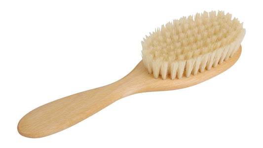 Hairbrush, for children, beech, 18cm