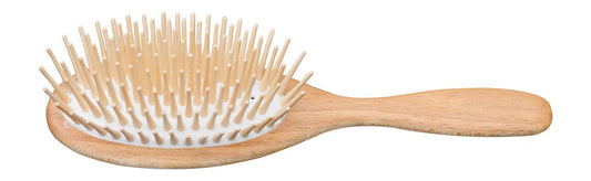 Hairbrush, long bristles, beech, 23cm