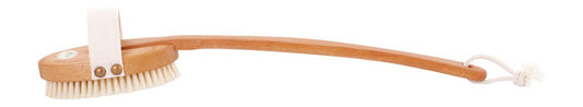 Brush, baths, with removable handle, beech, 45cm