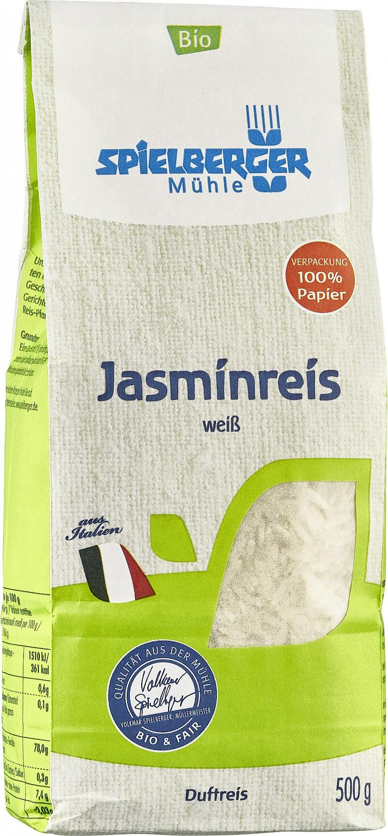 BIO Rīsi, baltie, jasmīna, 500g