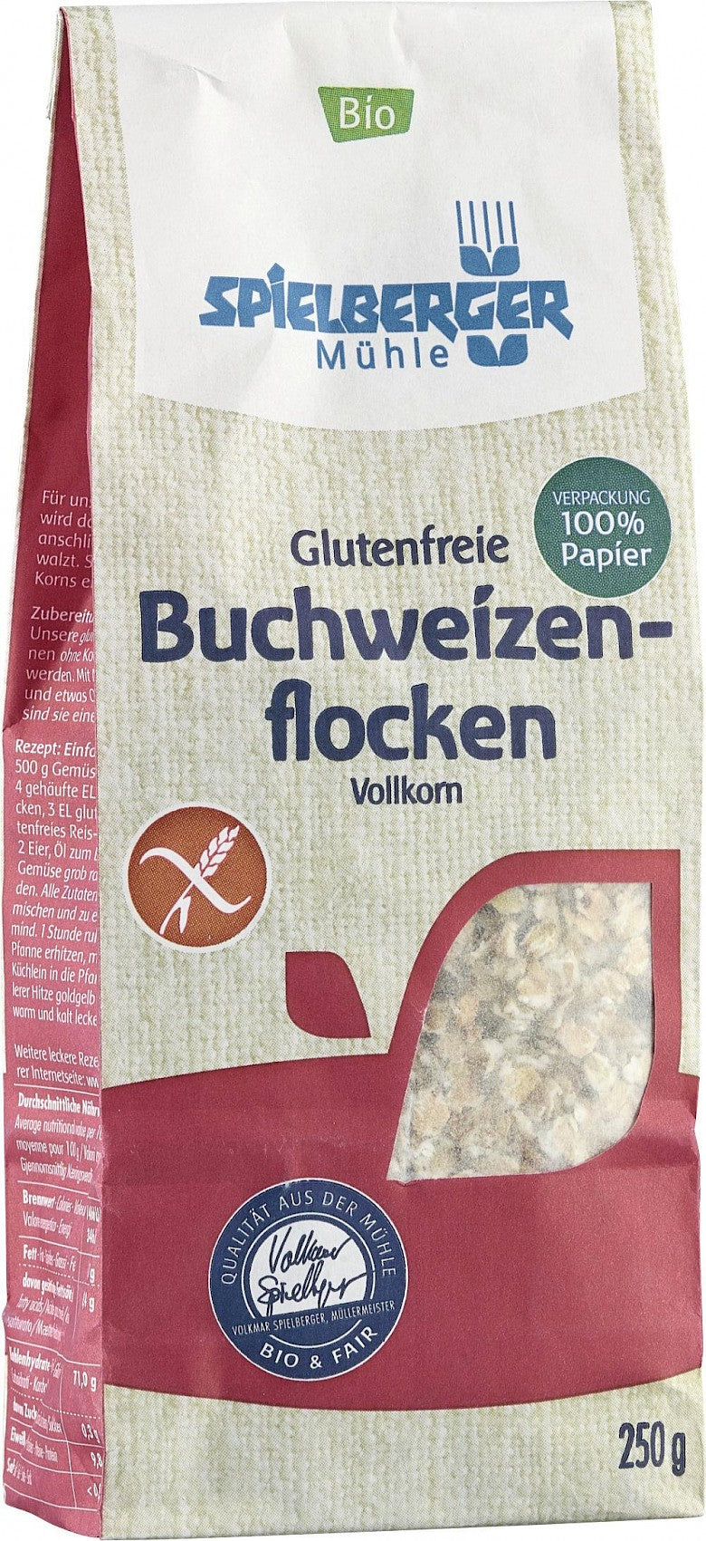 BIO Flakes, buckwheat, gluten-free, 250g