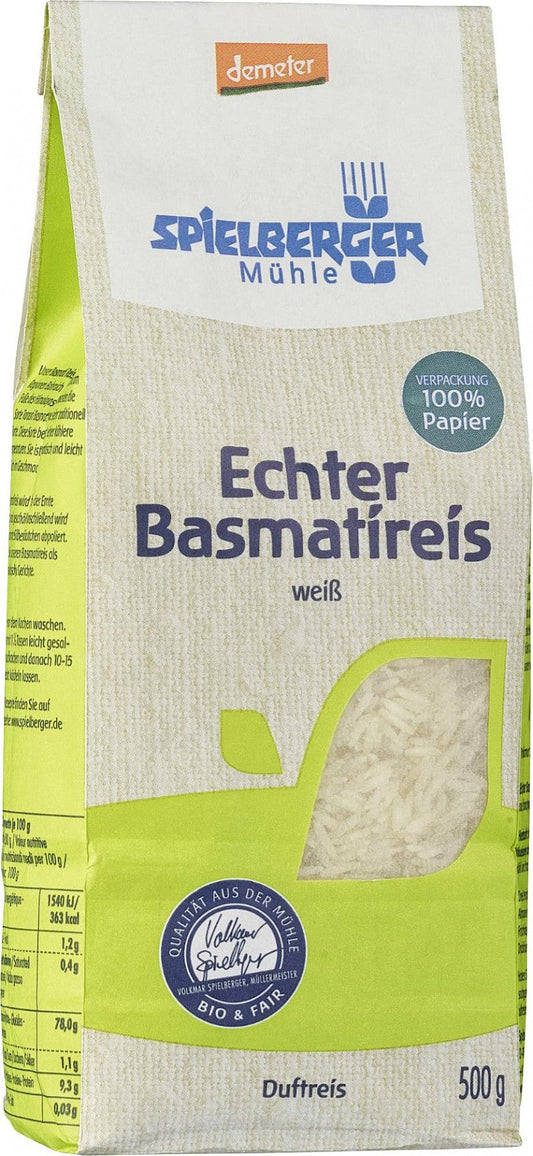 BIO Rīsi, baltie, basmati, 500g