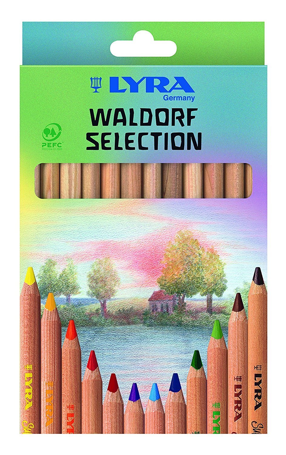 Pencils, colored, 12 colors