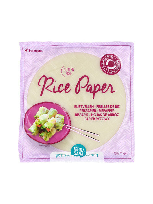 BIO Rice paper, 15 pcs., 150 g 