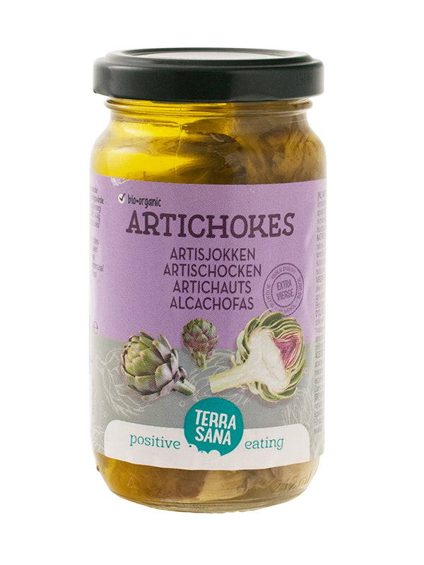 BIO Artichokes, in premium olive oil, 170g
