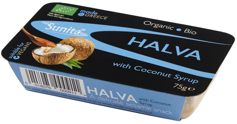 BIO Halva with coconut syrup, 75g
